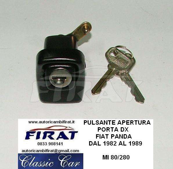 PULSANTE APERTURA PORTA FIAT PANDA 82-89 DX